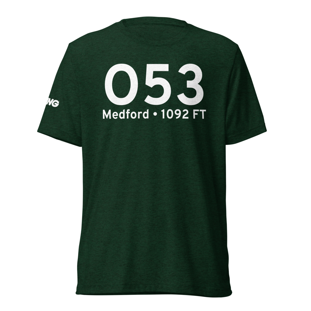 Medford (KO53) Airport Tri-blend T-Shirt 