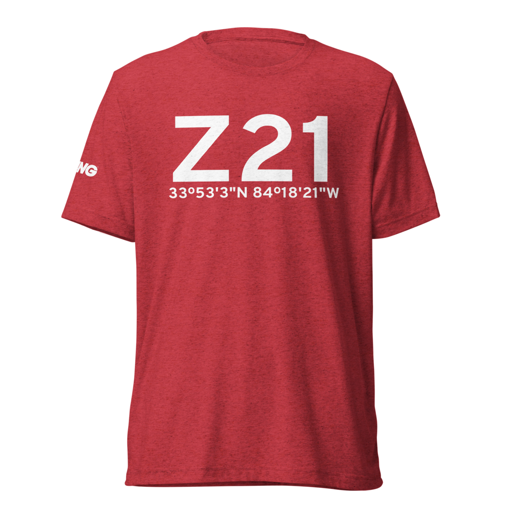 Atlanta (US-0175) Airport Tri-blend T-Shirt 