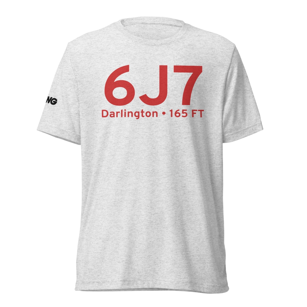 Darlington (K6J7) Airport Tri-blend T-Shirt 