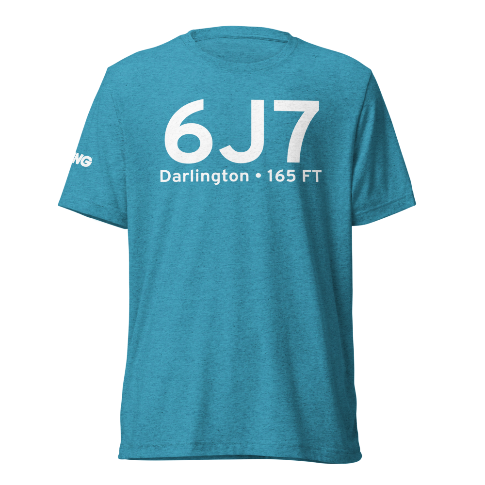 Darlington (K6J7) Airport Tri-blend T-Shirt 