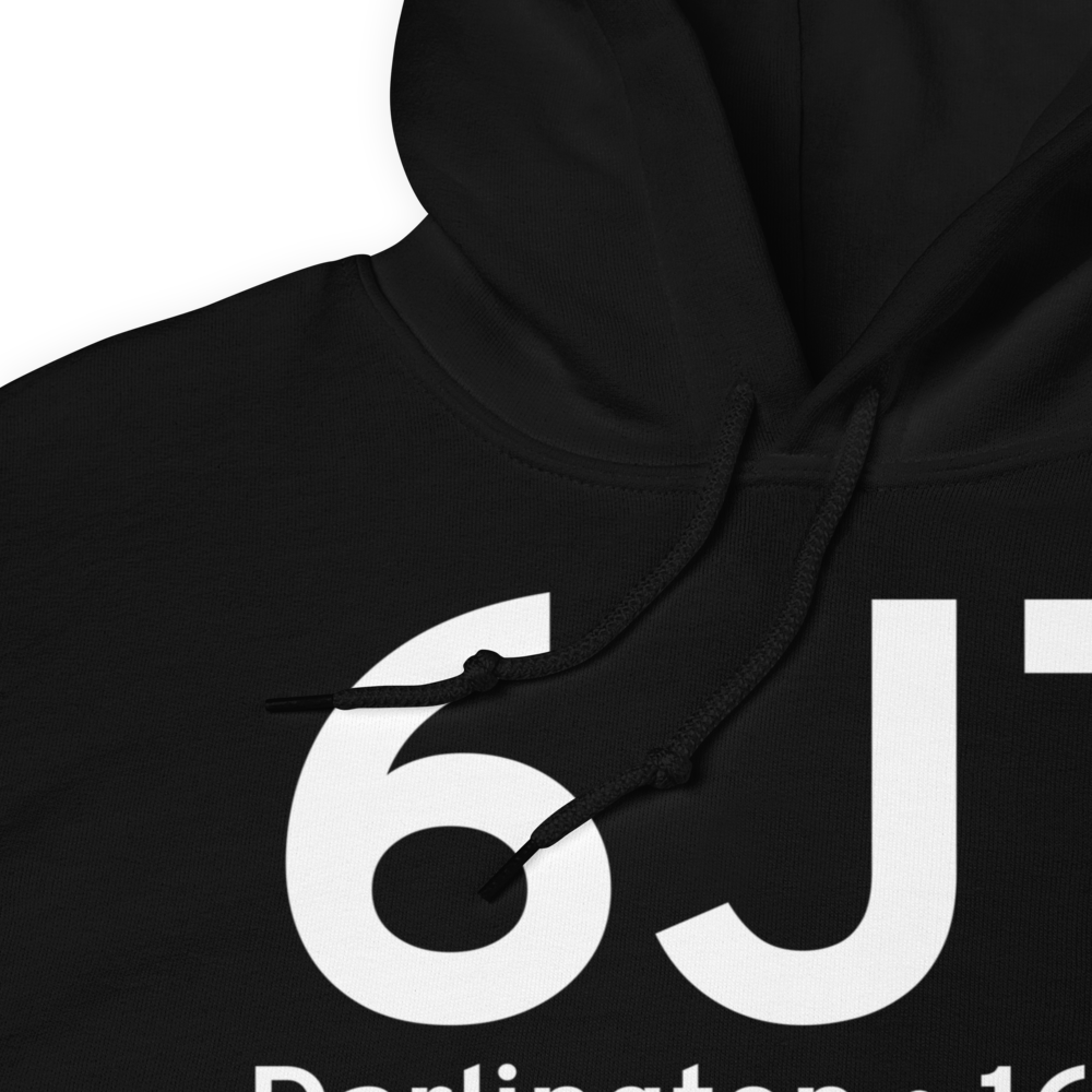 Darlington (K6J7) Airport Hoodie Sweatshirt 
