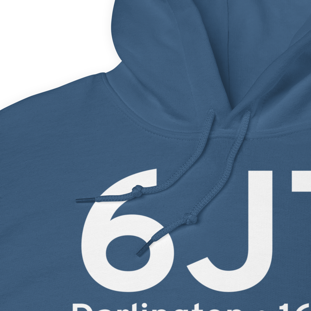 Darlington (K6J7) Airport Hoodie Sweatshirt 