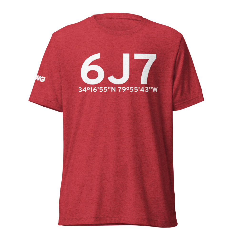 Darlington (K6J7) Airport Tri-blend T-Shirt 