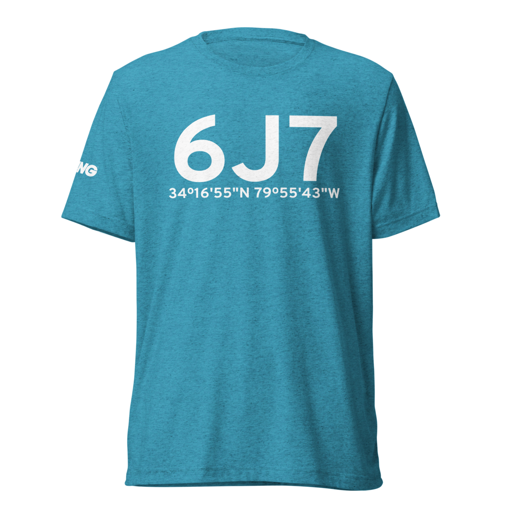 Darlington (K6J7) Airport Tri-blend T-Shirt 