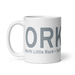 North Little Rock (KORK) Airport Mug