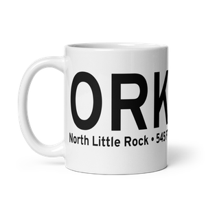 North Little Rock (KORK) Airport Mug