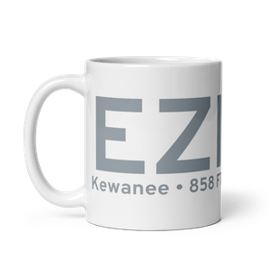 Kewanee (KEZI) Airport Mug