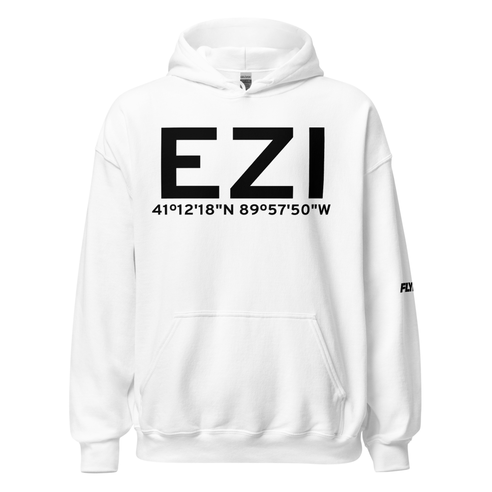 Kewanee (KEZI) Airport Hoodie Sweatshirt 