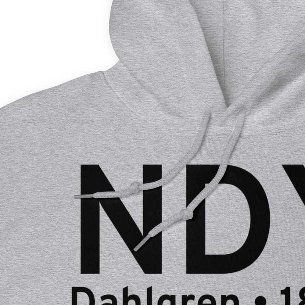 Dahlgren (KNDY) Airport Hoodie Sweatshirt 