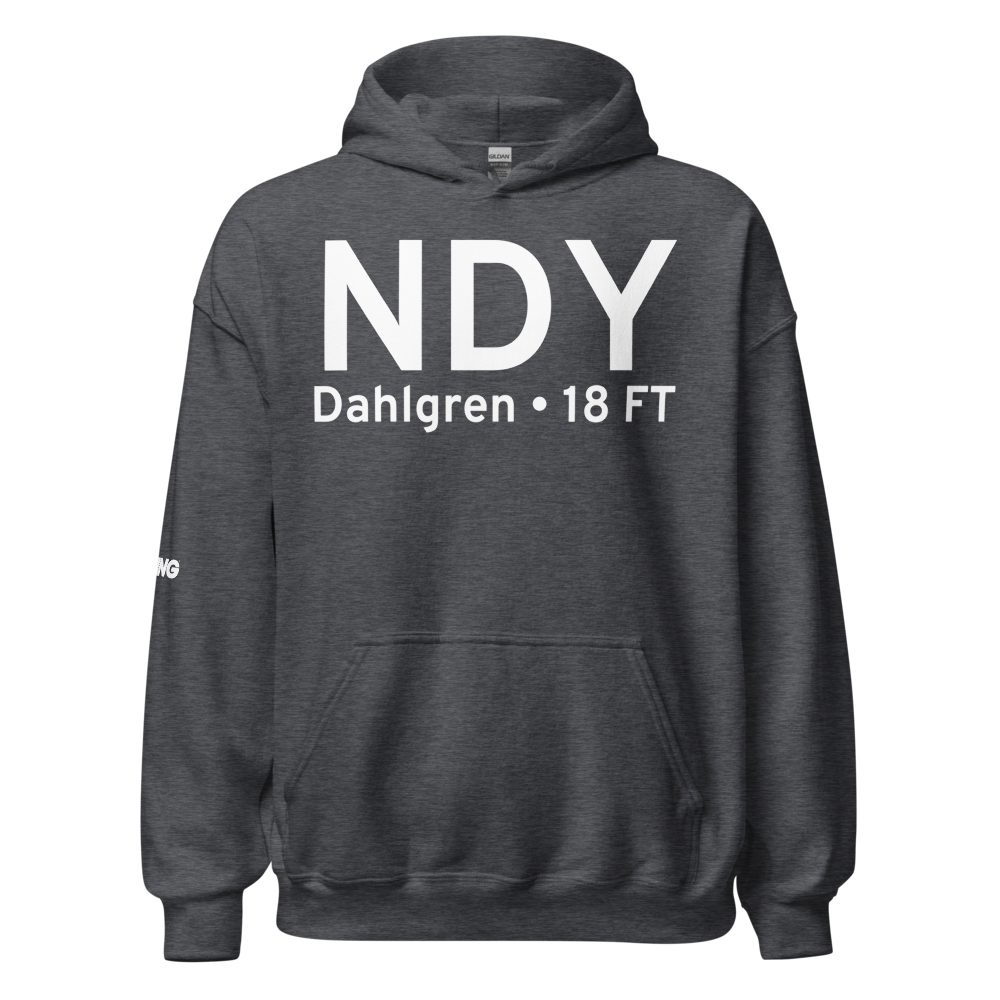 Dahlgren (KNDY) Airport Hoodie Sweatshirt 