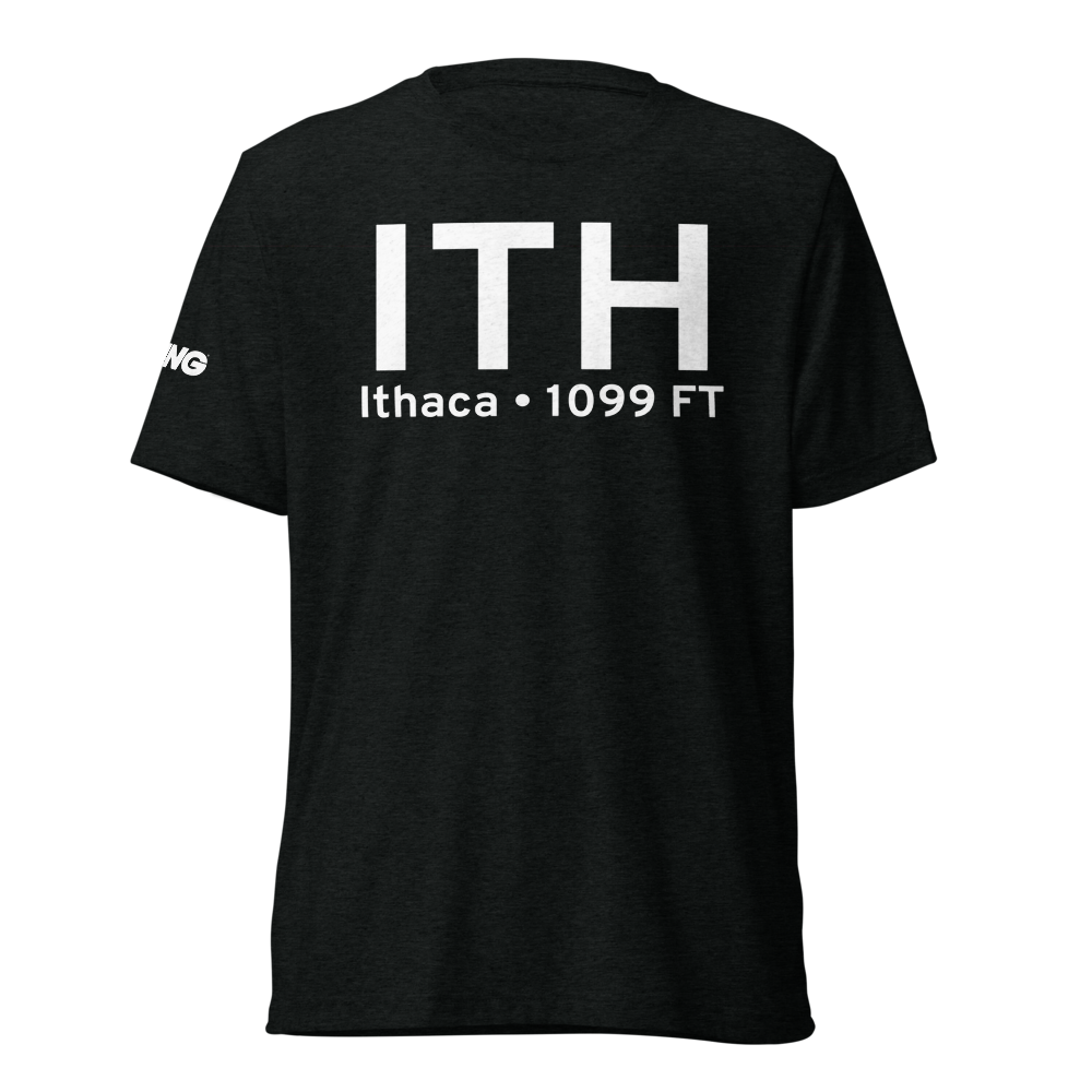 Ithaca (KITH) Airport Tri-blend T-Shirt 