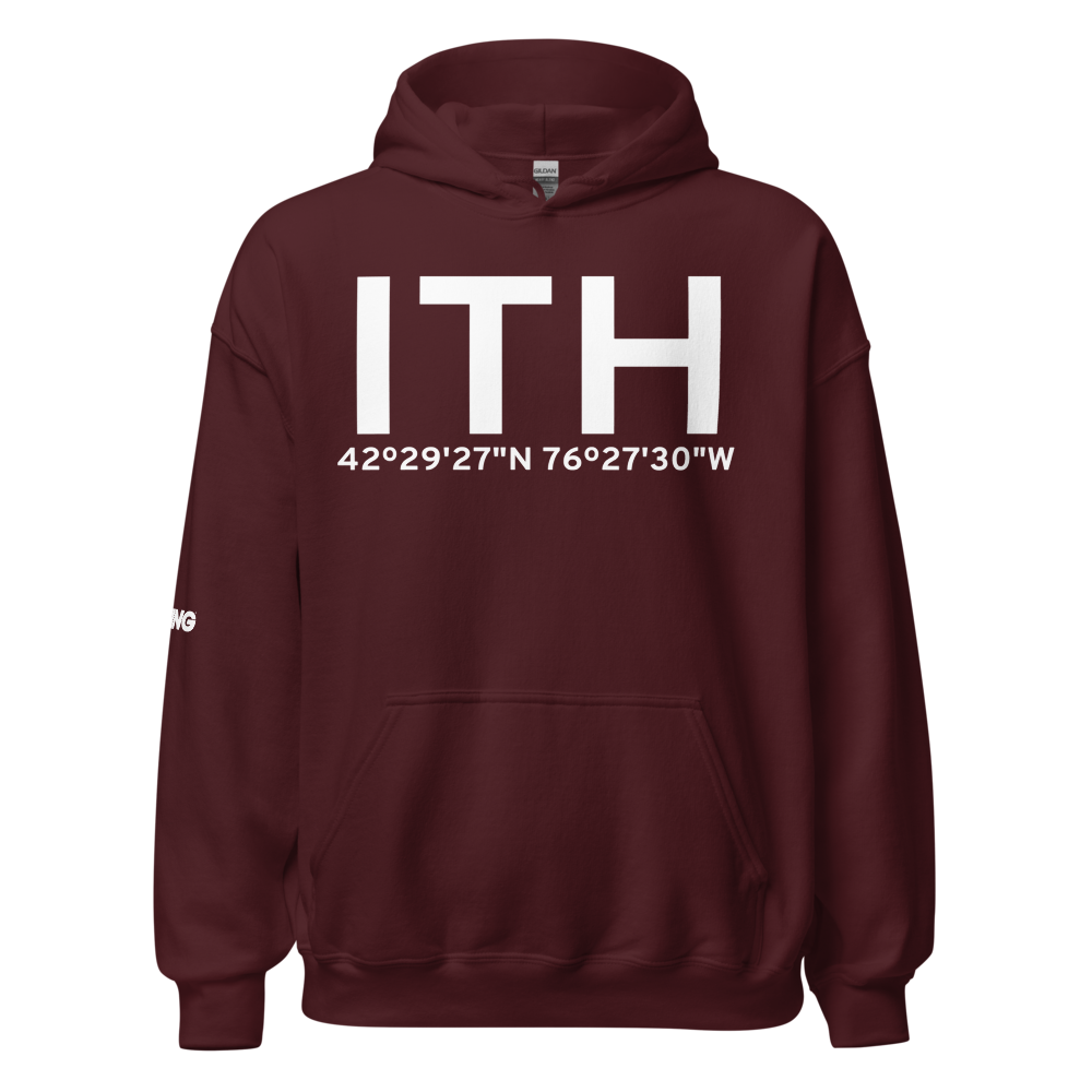 Ithaca (KITH) Airport Hoodie Sweatshirt 