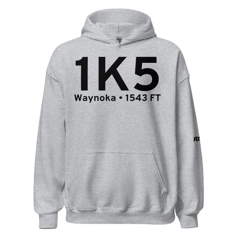 Waynoka (1K5) Airport Hoodie Sweatshirt 