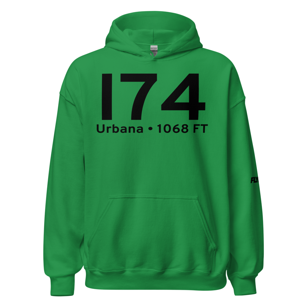Urbana (KI74) Airport Hoodie Sweatshirt 