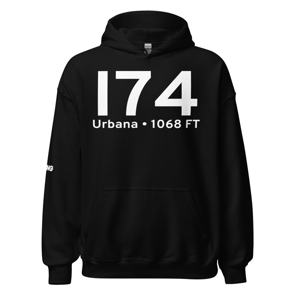 Urbana (KI74) Airport Hoodie Sweatshirt 