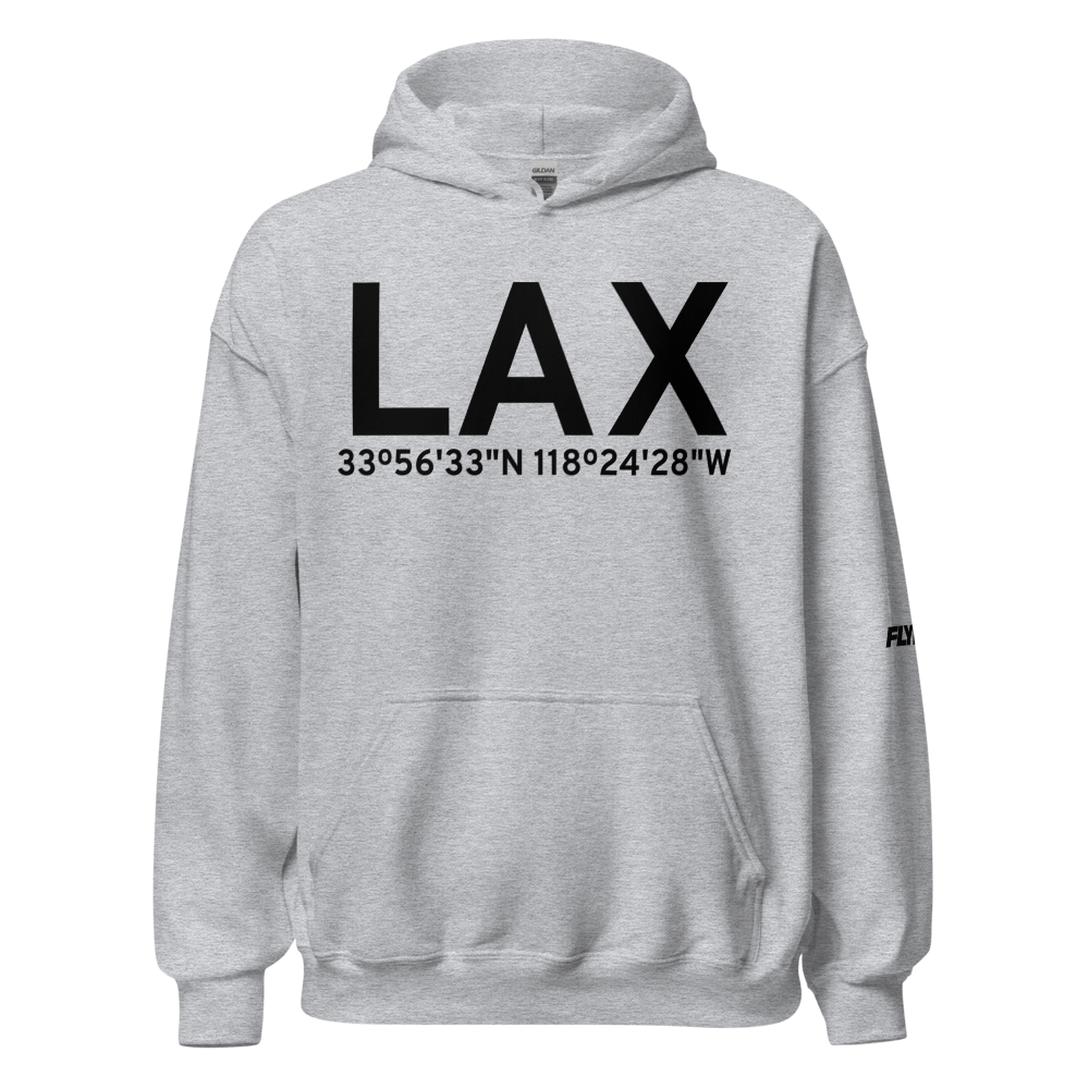 Los Angeles (KLAX) Airport Hoodie Sweatshirt 