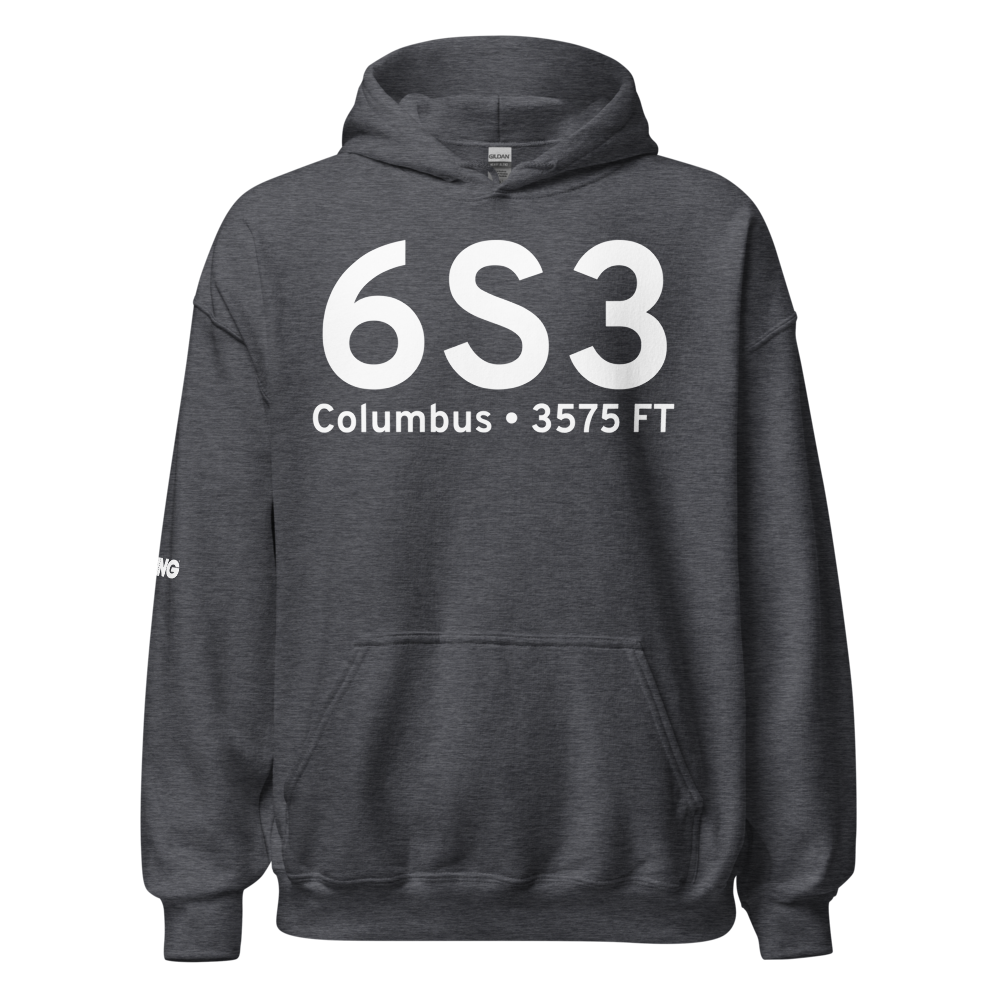 Columbus (K6S3) Airport Hoodie Sweatshirt 