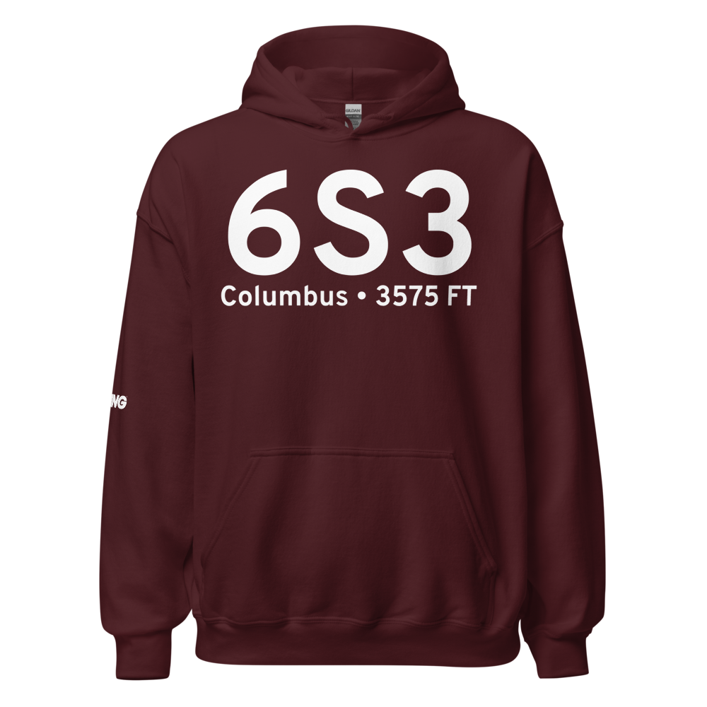 Columbus (K6S3) Airport Hoodie Sweatshirt 