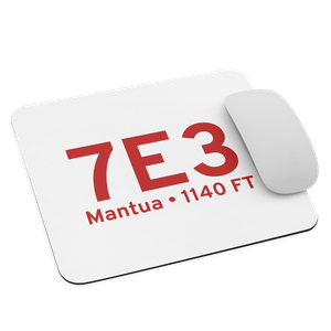 Mantua (7E3) Airport  Mouse Pad