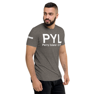 Perry Island (PYL) Airport Tri-blend T-Shirt