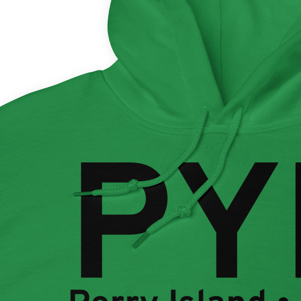 Perry Island (PYL) Airport Hoodie Sweatshirt 