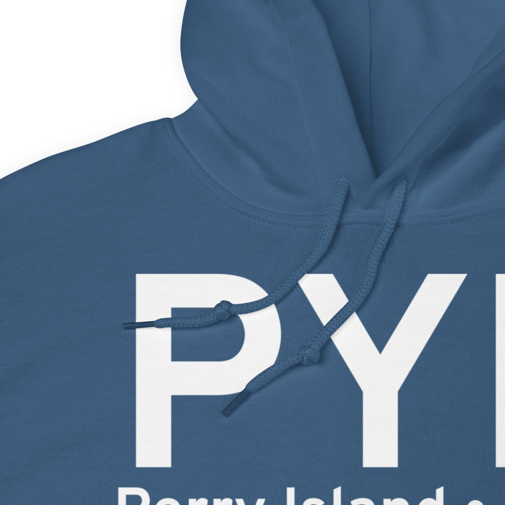 Perry Island (PYL) Airport Hoodie Sweatshirt 