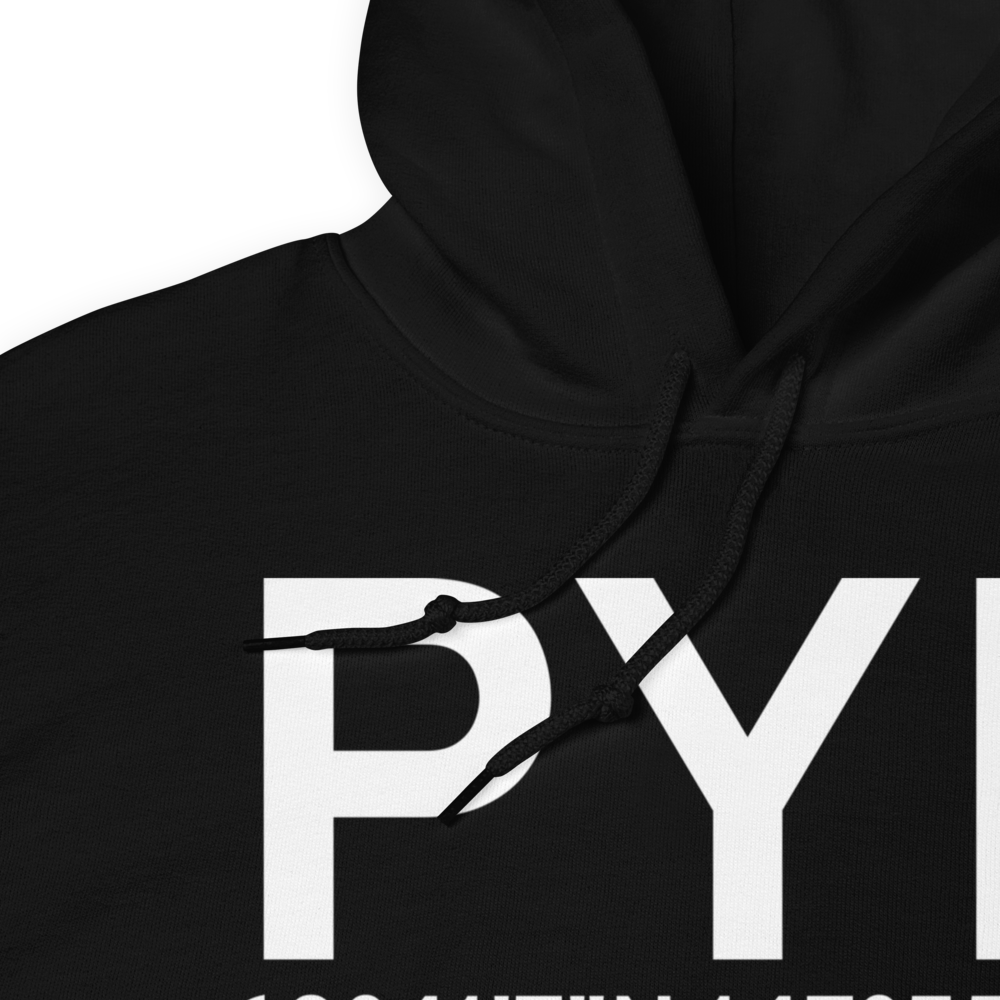 Perry Island (PYL) Airport Hoodie Sweatshirt 