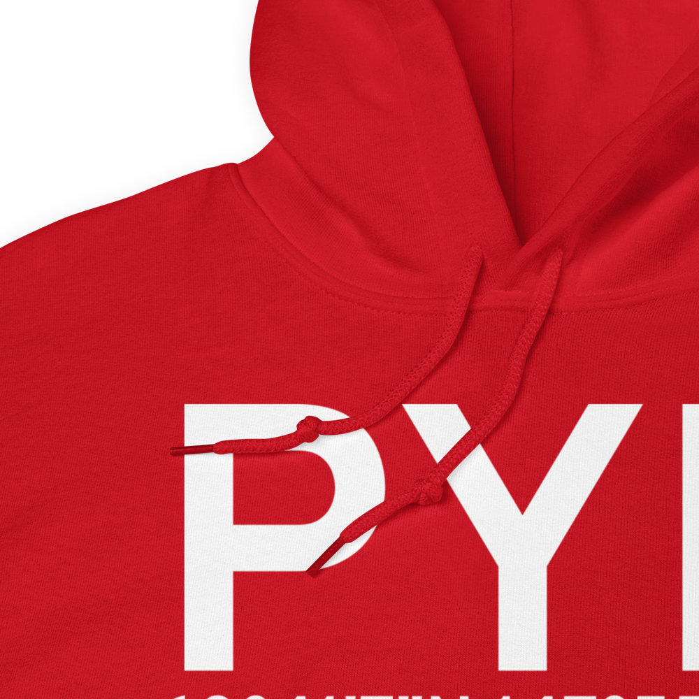 Perry Island (PYL) Airport Hoodie Sweatshirt 