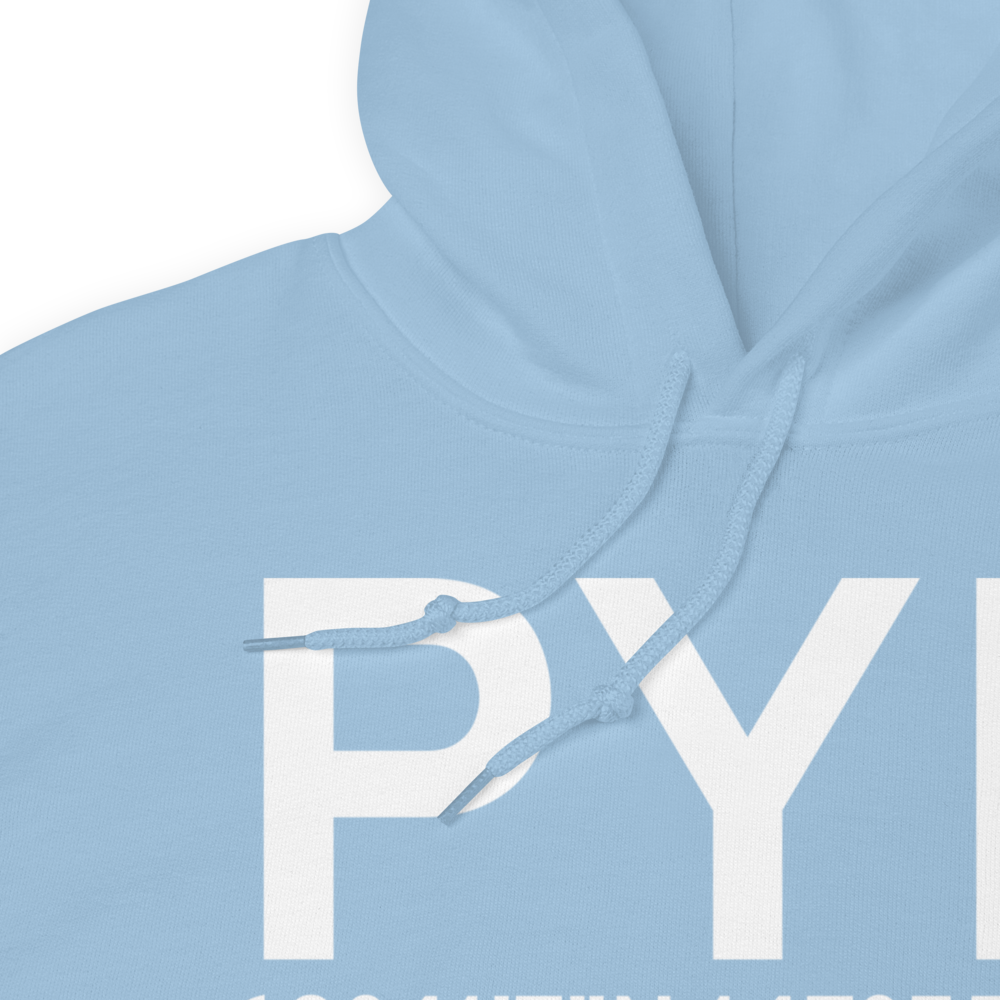 Perry Island (PYL) Airport Hoodie Sweatshirt 