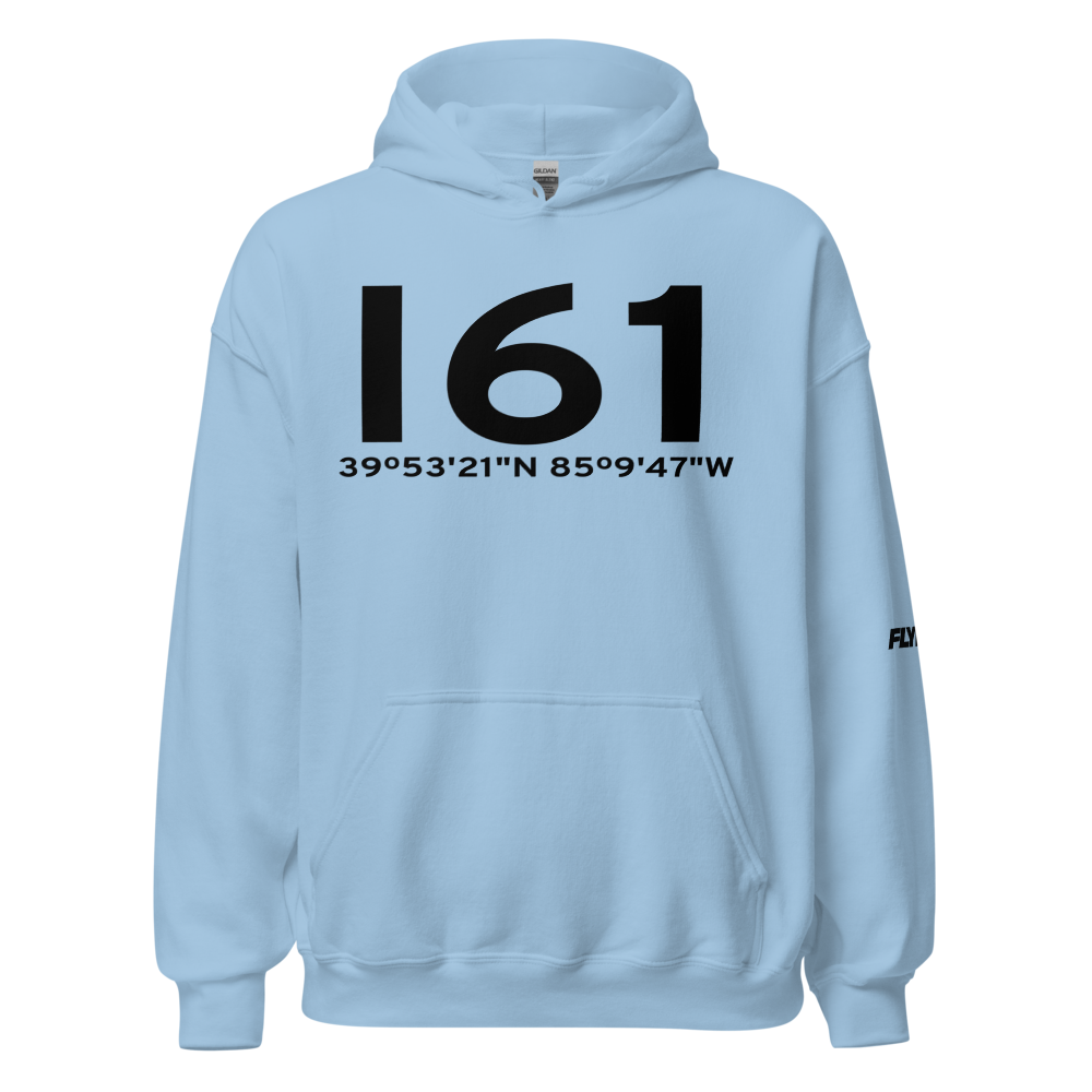 Hagerstown (I61) Airport Hoodie Sweatshirt 