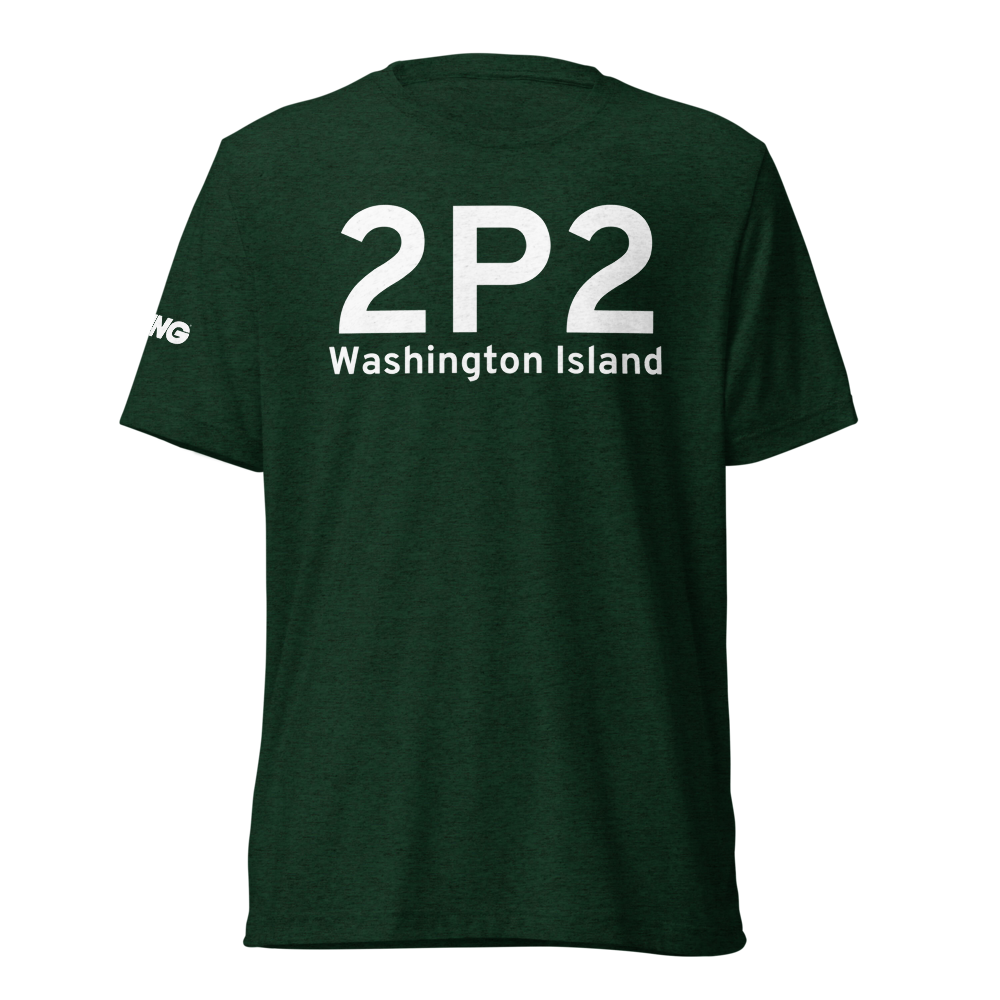 Washington Island (2P2) Airport Tri-blend T-Shirt 