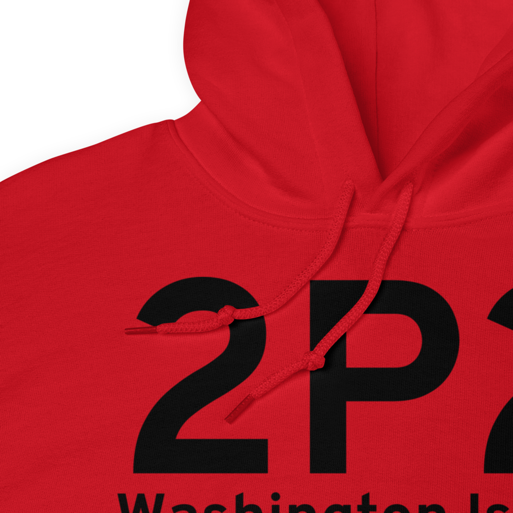Washington Island (2P2) Airport Hoodie Sweatshirt 