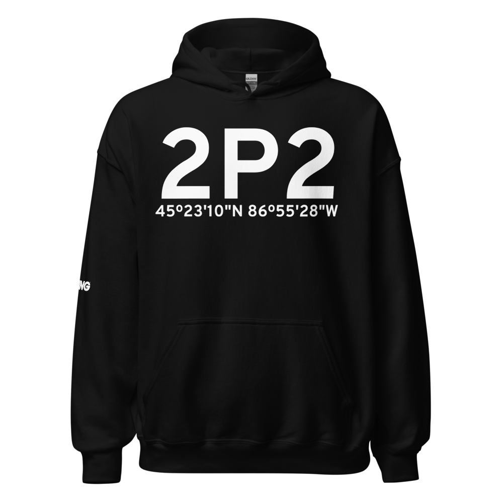 Washington Island (2P2) Airport Hoodie Sweatshirt 