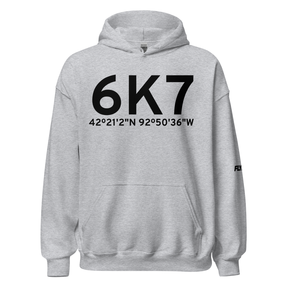 Grundy Center (6K7) Airport Hoodie Sweatshirt 