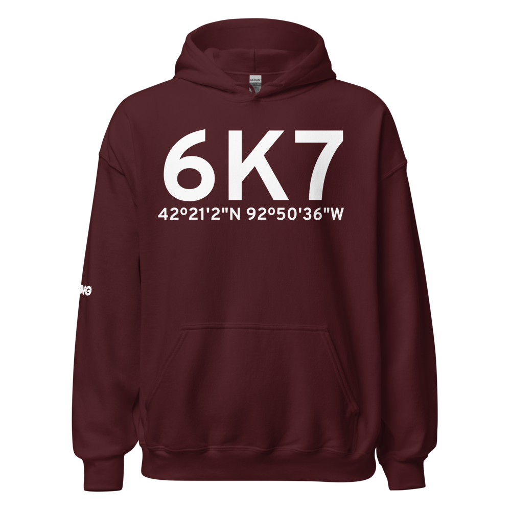 Grundy Center (6K7) Airport Hoodie Sweatshirt 
