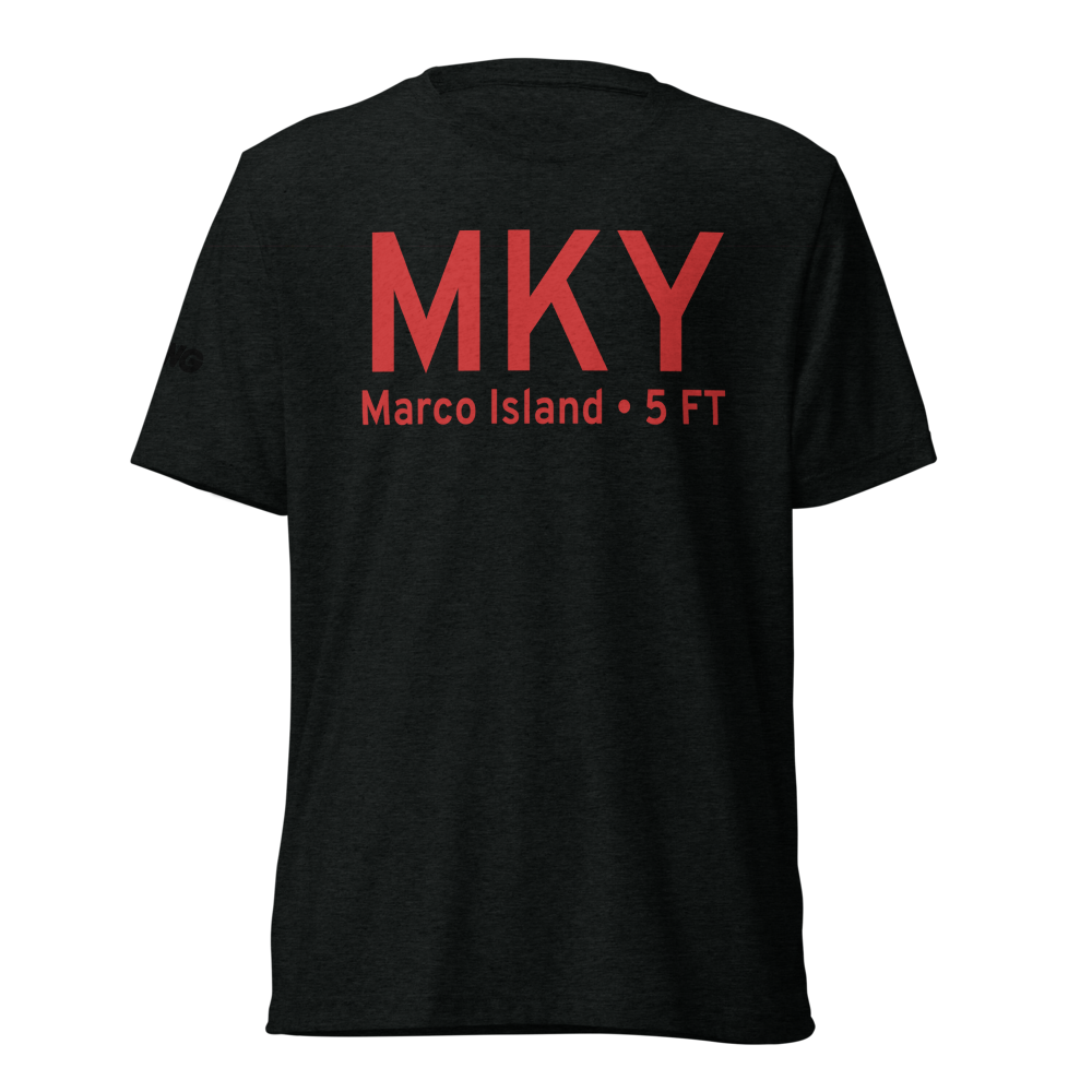 Marco Island (KMKY) Airport Tri-blend T-Shirt 