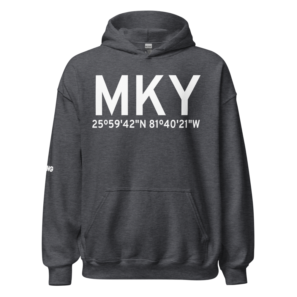 Marco Island (KMKY) Airport Hoodie Sweatshirt 