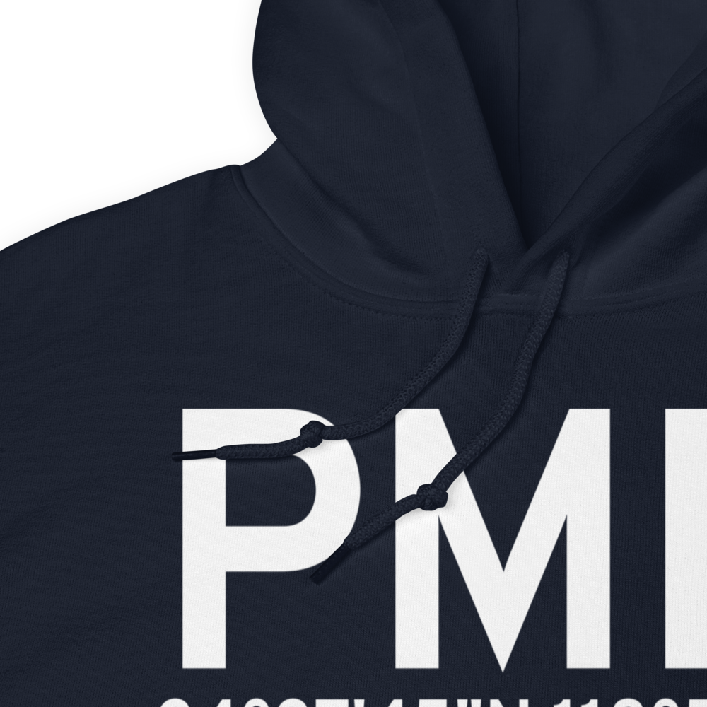 Palmdale (KPMD) Airport Hoodie Sweatshirt 