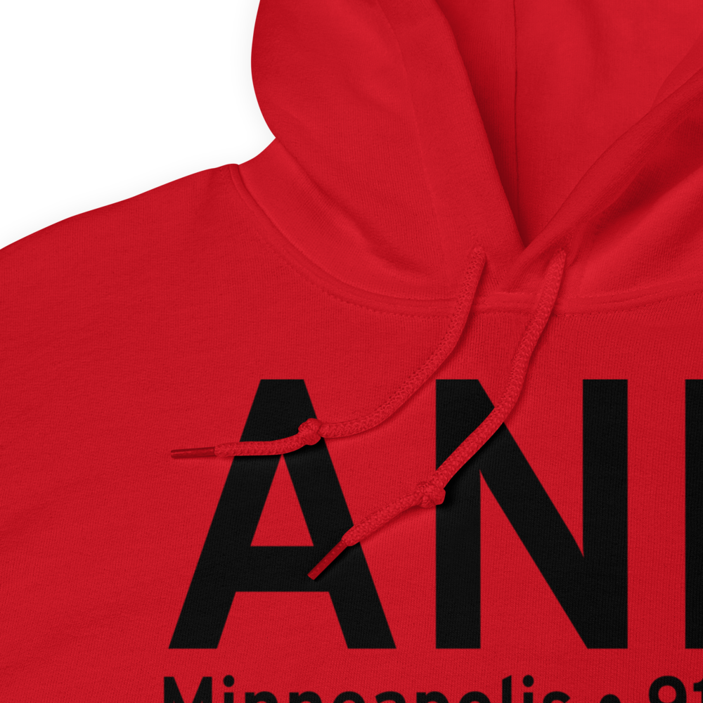 Minneapolis (KANE) Airport Hoodie Sweatshirt 