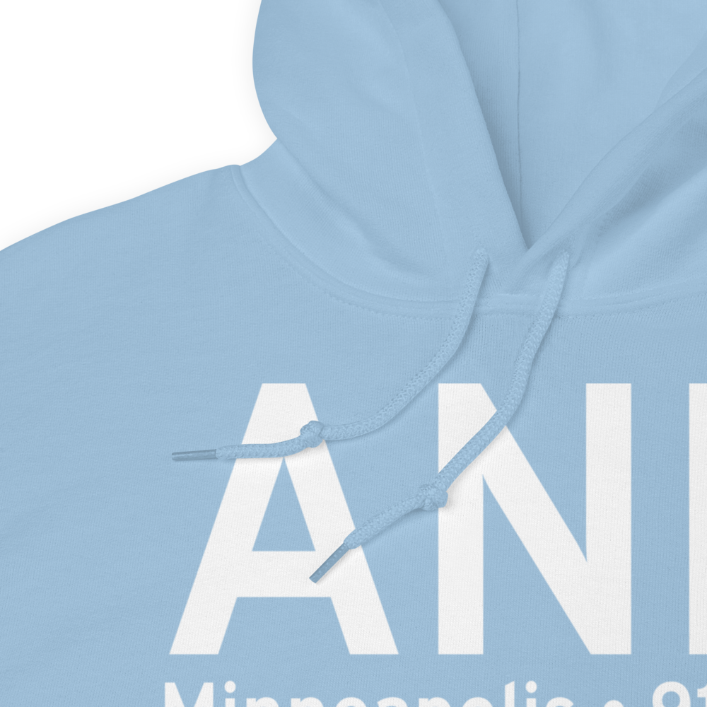 Minneapolis (KANE) Airport Hoodie Sweatshirt 