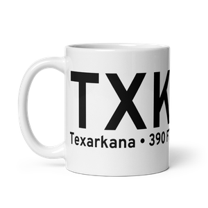 Texarkana (KTXK) Airport Mug