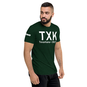 Texarkana (KTXK) Airport Tri-blend T-Shirt