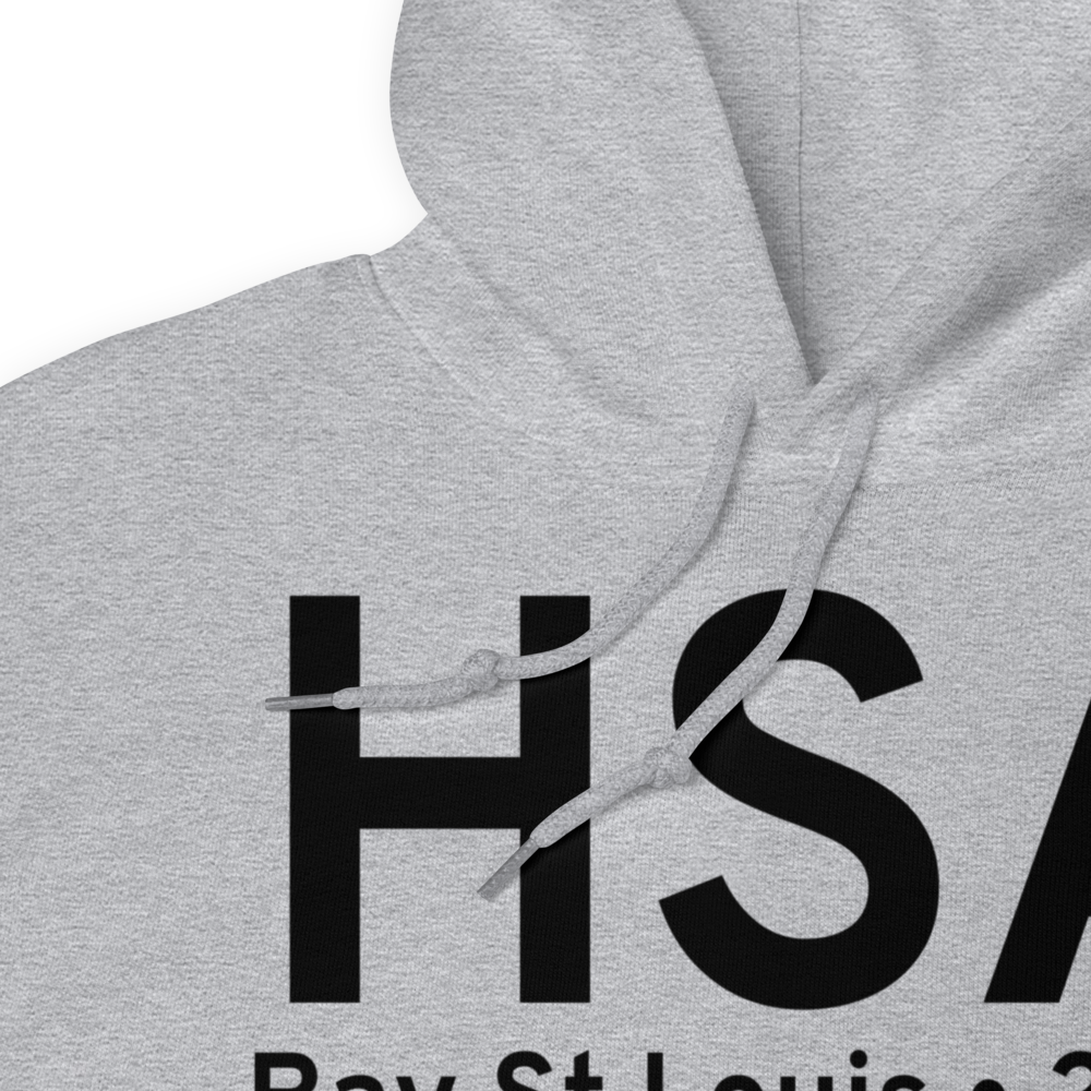Bay St Louis (KHSA) Airport Hoodie Sweatshirt 