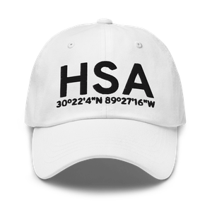 Bay St Louis (KHSA) Airport Hat