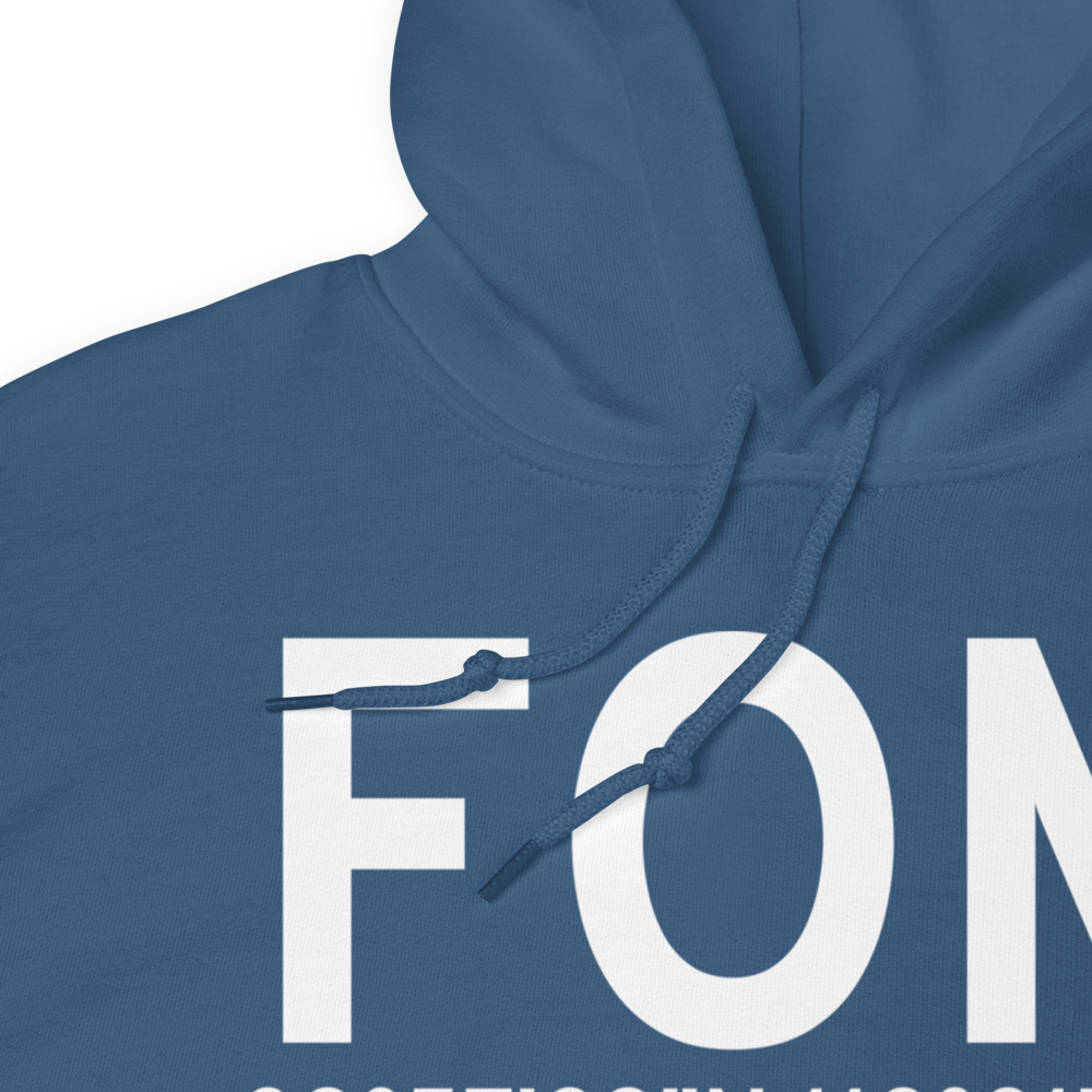 Fillmore (KFOM) Airport Hoodie Sweatshirt 