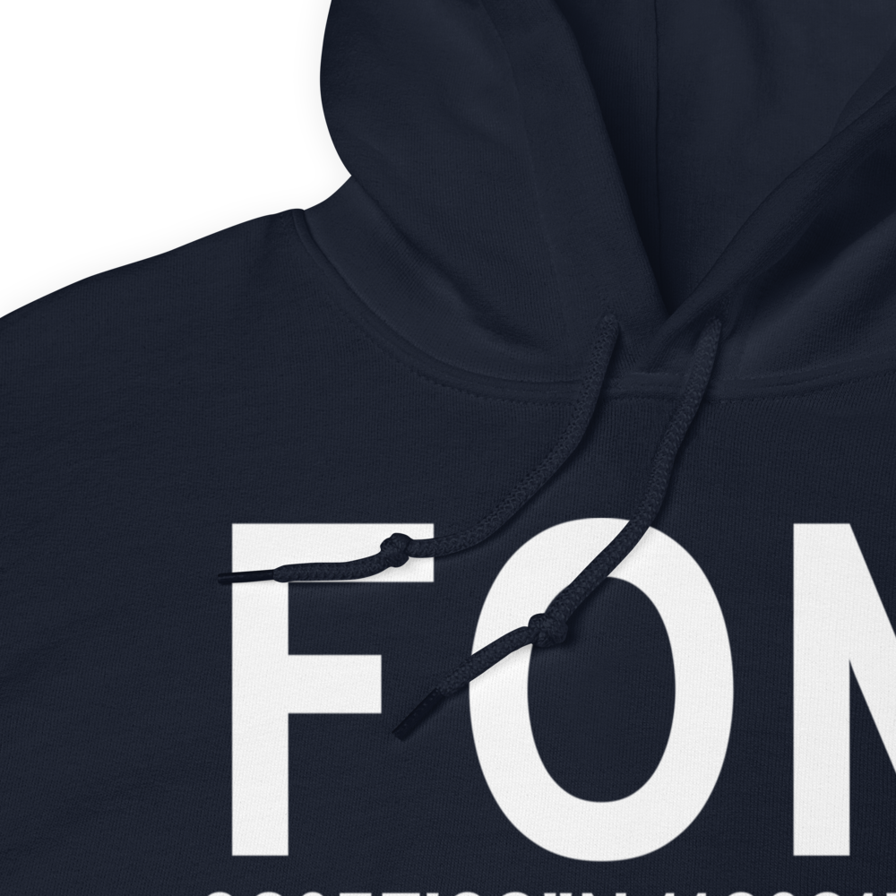 Fillmore (KFOM) Airport Hoodie Sweatshirt 