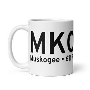 Muskogee (KMKO) Airport Mug