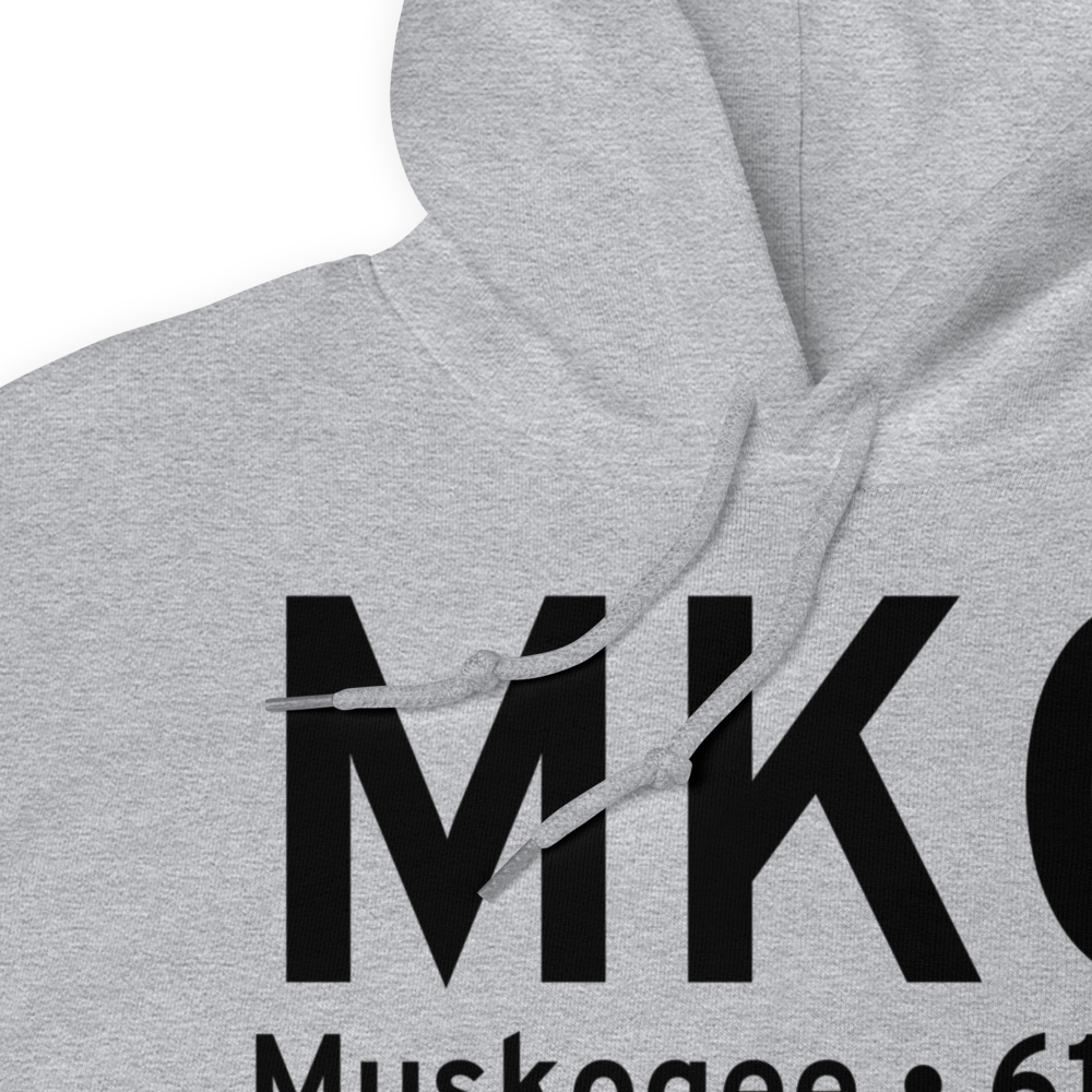 Muskogee (KMKO) Airport Hoodie Sweatshirt 