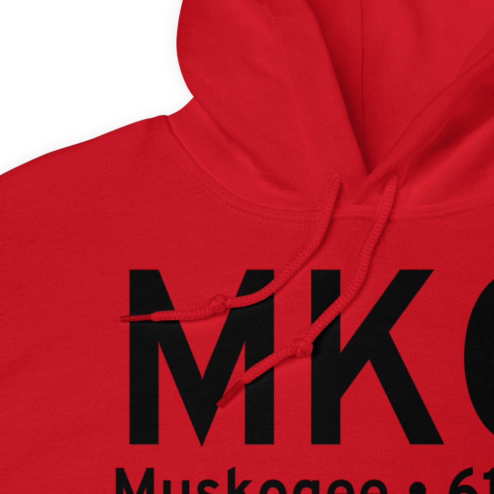 Muskogee (KMKO) Airport Hoodie Sweatshirt 