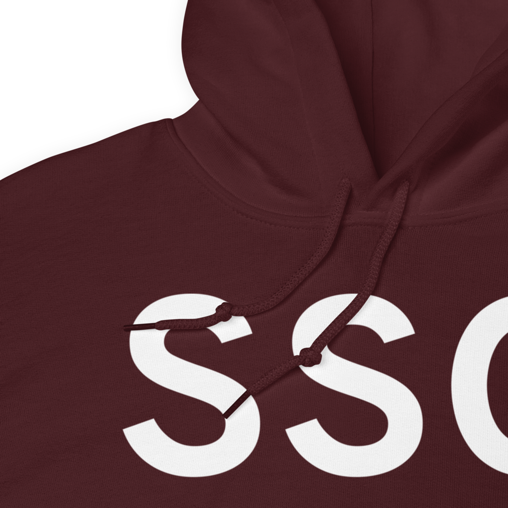 Shell Lake (KSSQ) Airport Hoodie Sweatshirt 